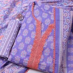 mbz.in by meena bazaar Women Printed 3-Piece Unstitched Dress Material-picture-31