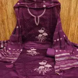 maroosh Women Embellished 1-Piece Unstitched Dress Material-picture-39