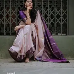 c j enterprise Banarasi Pure Kanjivaram Silk Saree -picture-45