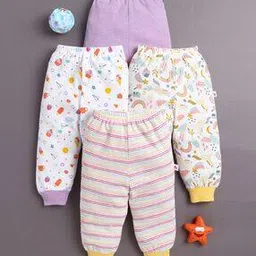 bumzee Girls Pack of 4 Animal Print Pyjamas-picture-24