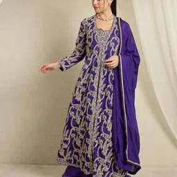 tanuka Women Embroidered A-Line Kurta Set-picture-35