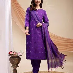 nyrika Women Embroidered Straight Kurta Suit Set-picture-34