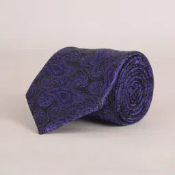 cazzano Men Paisley Print Tie-picture-45