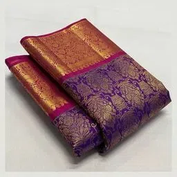 bhulahi international Women Woven Saree with Contrast Border-picture-39