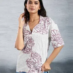 house of mira Women Oversized Fit Classic Shirt-picture-19