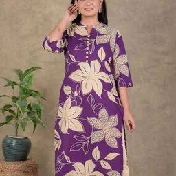 aramya Women Floral Print Straight Kurta-picture-48