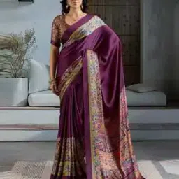 saree mall Women Madhubani Design Traditional Saree-picture-39