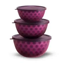 wonderchef Stainless-steel 3 Pc. Bowl Set with Airtight Lid-picture-15