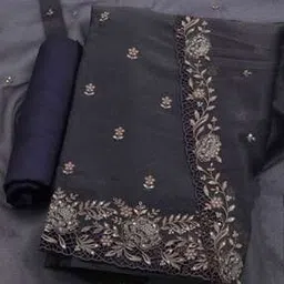 mbz.in by meena bazaar Women Embroidered 3-Piece Unstitched Dress Material-picture-33