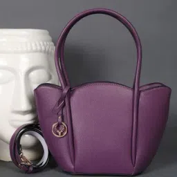 allen solly Women Structured Handheld Bag with Detachable Strap image 1