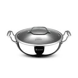 bergner Ceramic Kadai with Glass Lid -picture-45