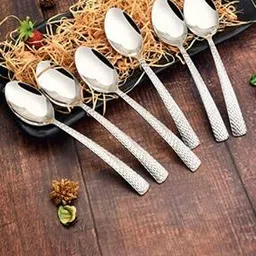 fns Set of 6 Dishwasher-Safe Stainless Steel Spoons-picture-23