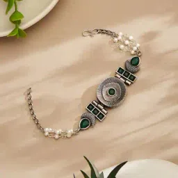 fabindia Women Ethnic Metal Adjustable Bracelet image 1