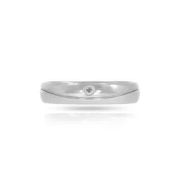 bhima jewels Women Sterling Silver Rhodium Stone Ring-picture-46