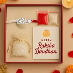 gold hartz Men Sterling Silver Bhai Rakhi-picture-32