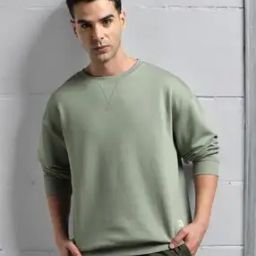 dnmx Men Regular Fit Crew-Neck Sweatshirt-picture-0