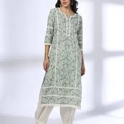 avaasa set Women Printed Straight Kurta & Salwar-picture-26