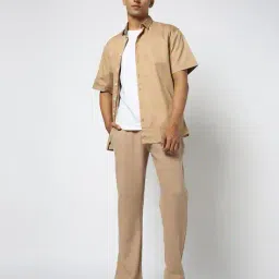 yousta Men Straight Track Pants with Insert Pockets image 1