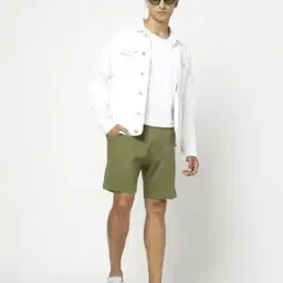 yousta Men Patterned Regular Fit Shorts with Insert Pockets-picture-26