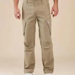 being human Men Regular Fit Cargos image 1
