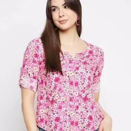 mayra Women Printed Regular Fit Top-picture-34