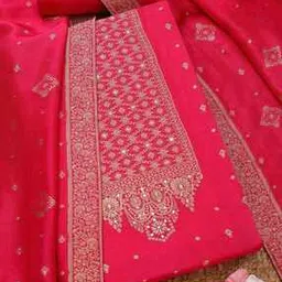 soch Women Embroidery Unstitched Dress Material-picture-36