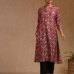 soch Women Floral Print Straight Kurta-picture-45