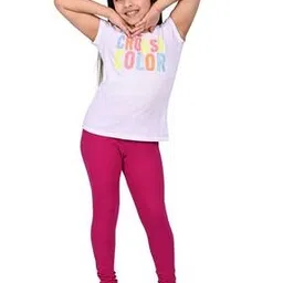 pixie n prince Girls Cotton Leggings-picture-38