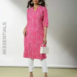 nyrika Women Printed Straight Kurta-picture-22