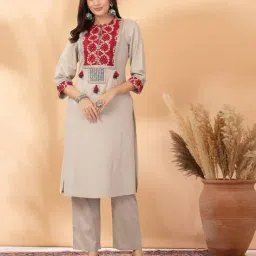 nayam by lakshita Women Straight Kurta Set image 1