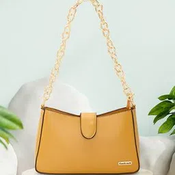 fastrack Women Shoulder Bag with Metal Strap-picture-22