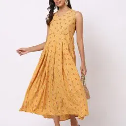 fusion Geometric Print Fit & Flare Dress-picture-15