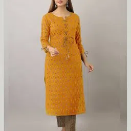ftdiva Women Paisley Straight Kurti-picture-30