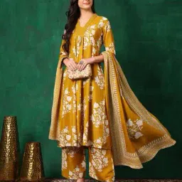 berrylicious Embroidery Straight Kurta Set image 1