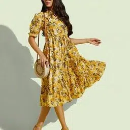 fourth stitch x ag Women Floral Gown Dress-picture-34