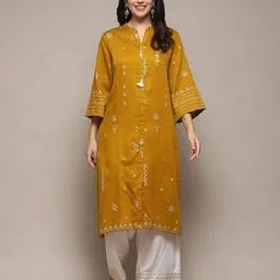 biba Women Printed Straight Kurta-picture-23