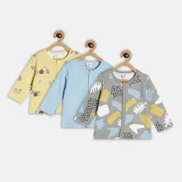 mini klub Boys Pack of 3 Printed Vests image 1