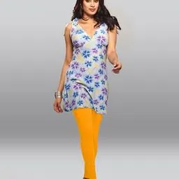 lyra Ankle-Length Leggings with Elasticated Waist-picture-50