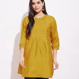 Women Embroidered Relaxed Fit Top-image-73