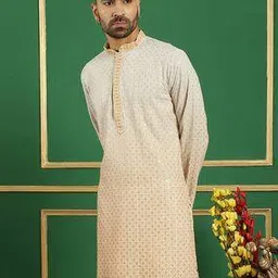 jompers Men Embroidered Regular Fit Kurta-picture-43