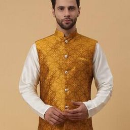 kraft india Men Embellished Nehru Jacket-picture-21