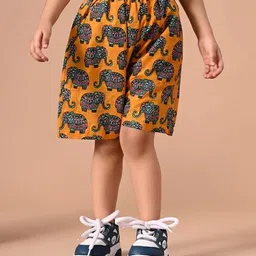 momaa Boys Graphic Regular Fit Shorts image 1