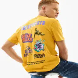 snitch Men Graphic Print Crew-Neck T-Shirt-picture-35