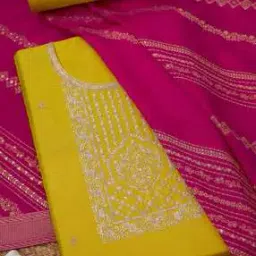 soch Women Embroidered Unstitched Dress Material-picture-38