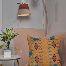 say Embroidered Cotton Square Cushion Covers Pack of 1-picture-36