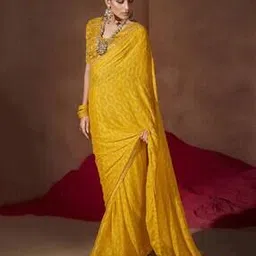 ri-wah Women Embellished Saree with Blouse Piece-picture-24
