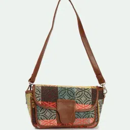 avaasa Women Printed Sling Bag with Detachable Strap image 1