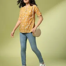 Women Floral Print Relaxed Fit Top-image-22