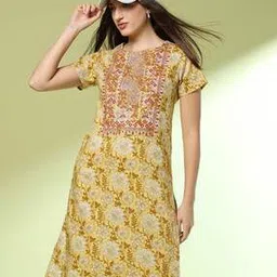 acai Women Printed Straight Kurta-picture-44