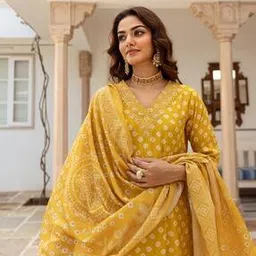 ishin Woman Abstract Kurta Set-picture-41